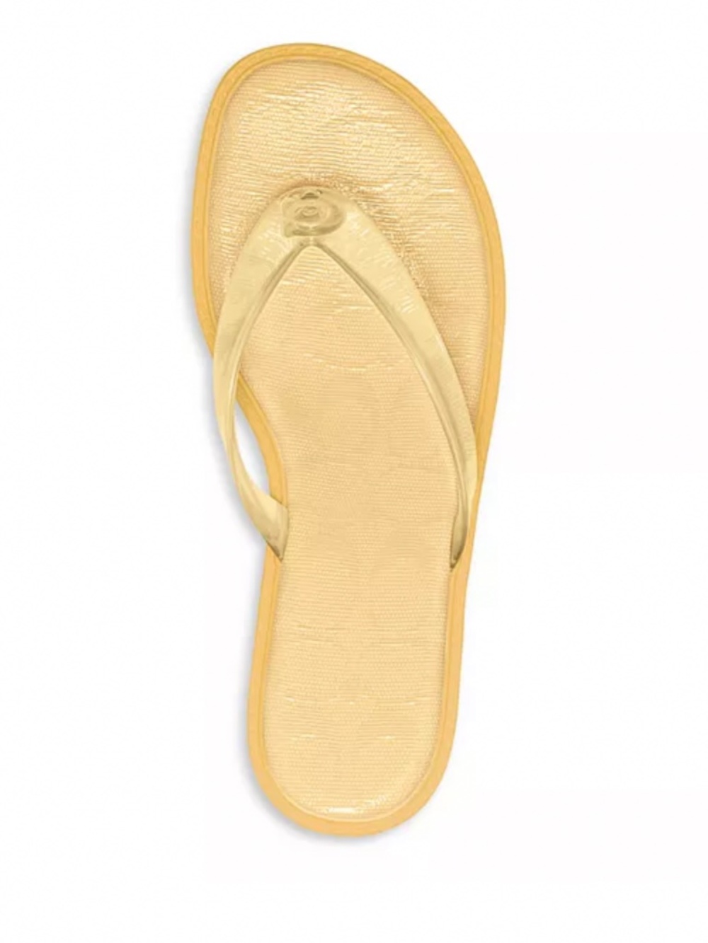 New COACH Women's Jelly Slip-On Sandals- Vanilla - Picture 2 of 3